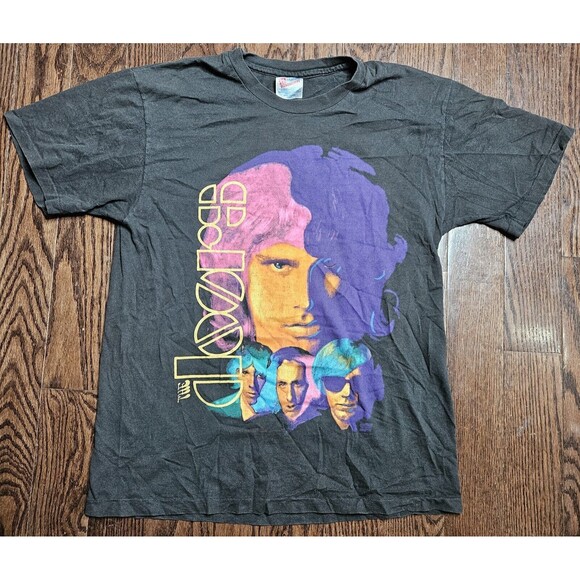 Hanes Other - Vintage The Doors T-shirt Mens Size L 90s Jim Morrison Band Concert Tour Alive